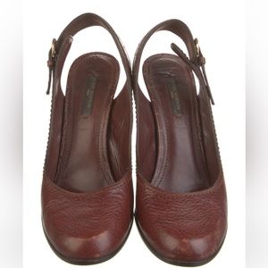 Louis Vuitton sling back pumps